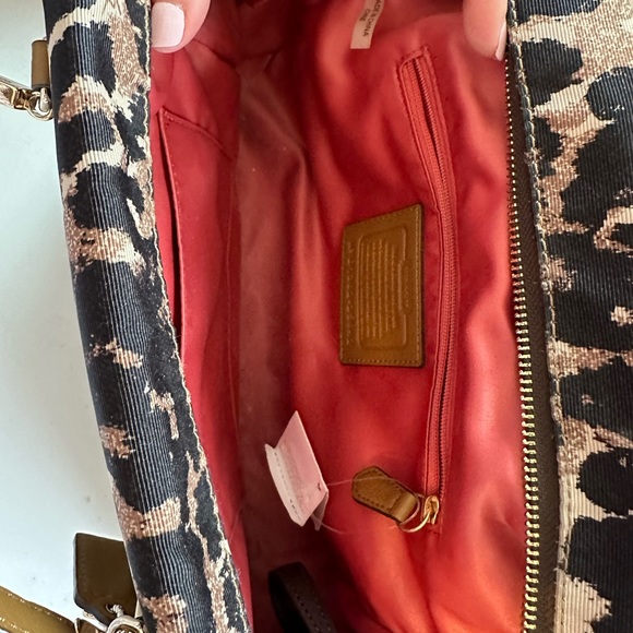 Authentic Leopard Coach bag - Picture 6 of 8